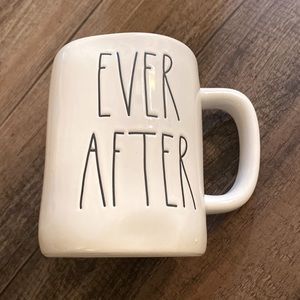 Rae Dunn Ever After Pink Inside Mug